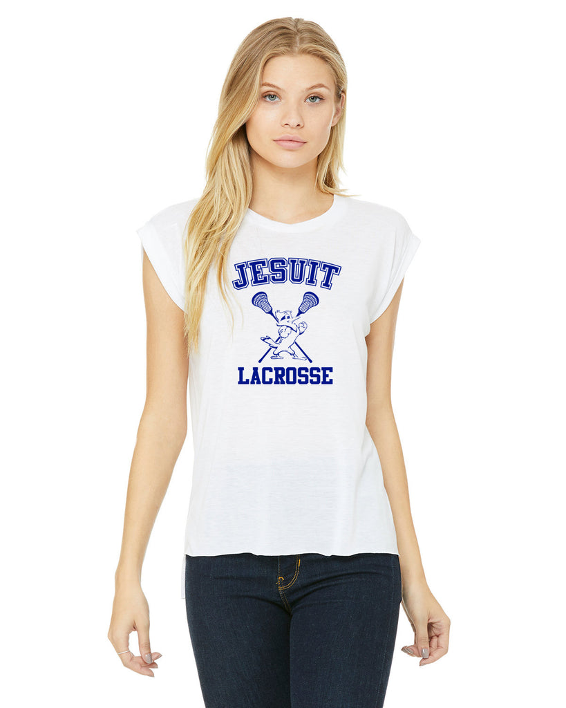 Jesuit Lacrosse Flowy Muscle T-Shirt