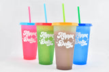 Kappa Delta Color Changing Cups (Set of 4)