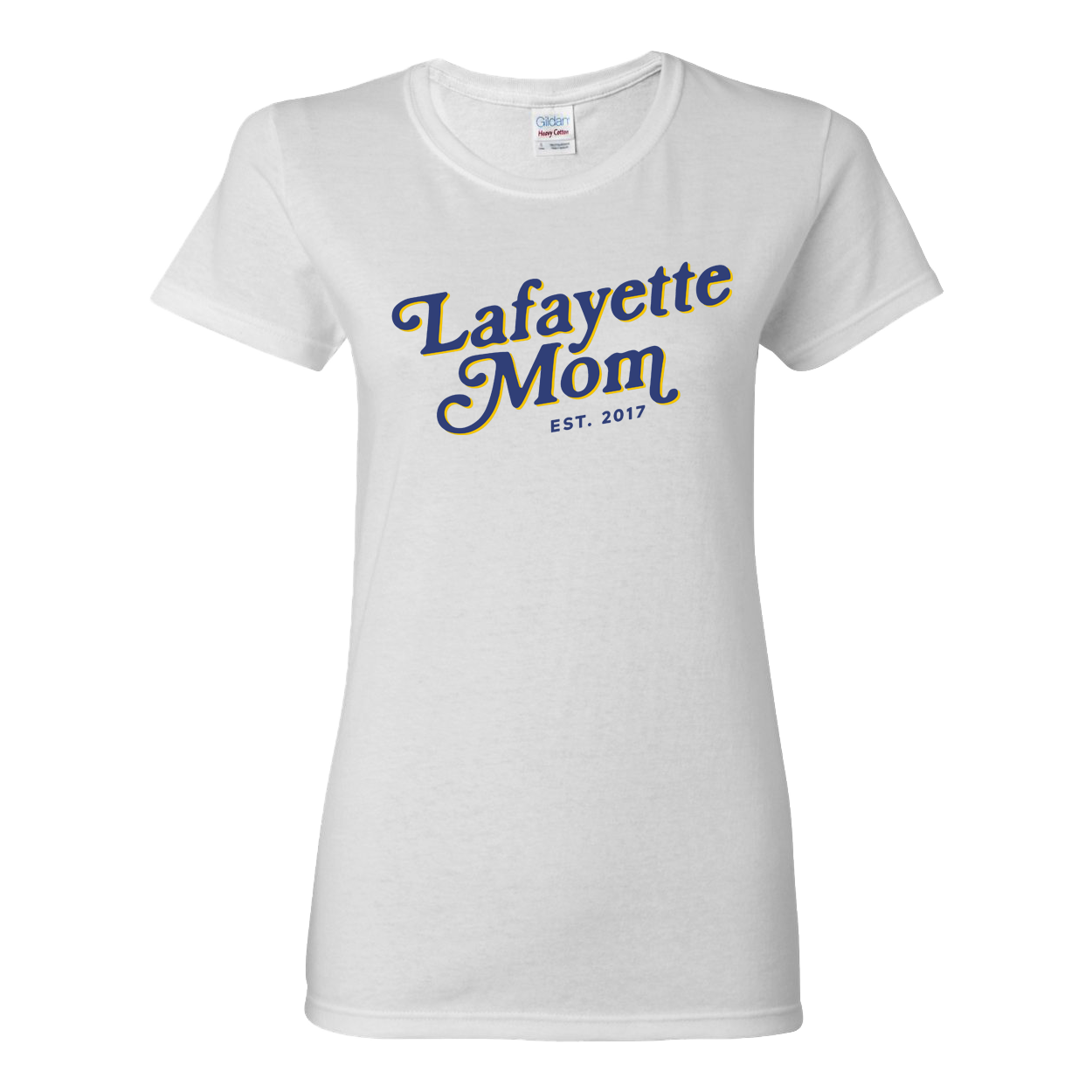 Lafayette Mom Women's Cotton T-Shirt - White