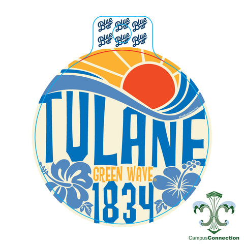 Tulane Let it Shine Decal