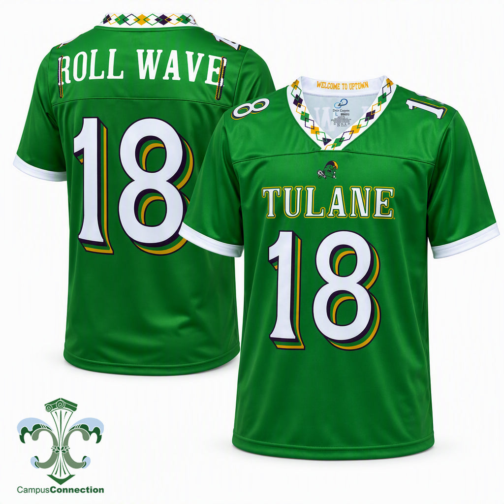 Tulane Football Mardi Gras City Edition Replica Jersey