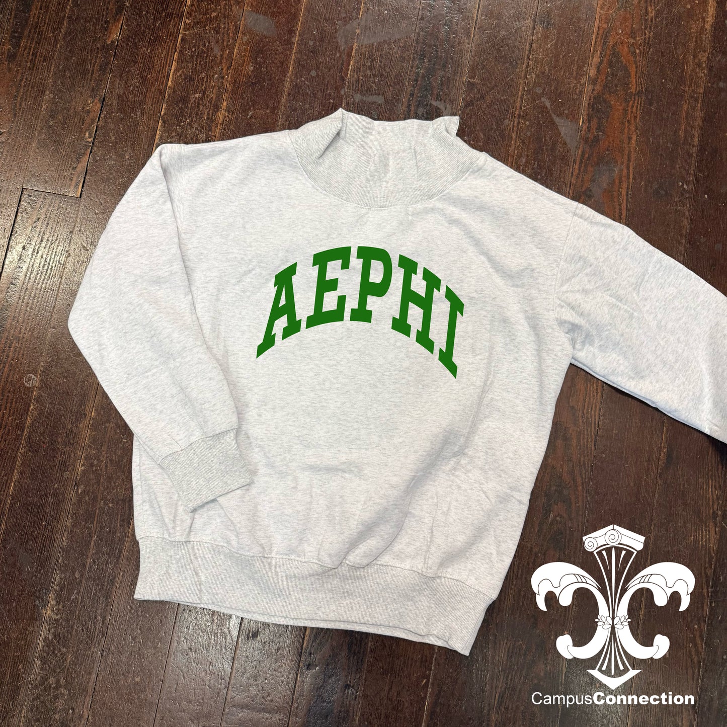 Custom Mock Neck Sweatshirt