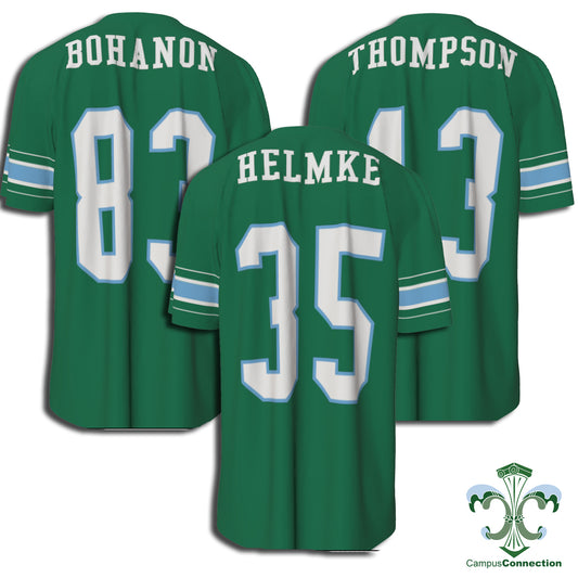 Tulane Football Player NIL Jersey - Green
