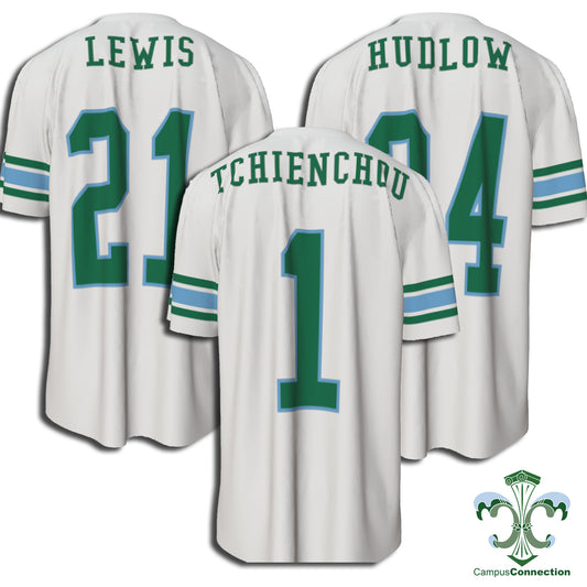 Tulane Football Player NIL Jersey - White