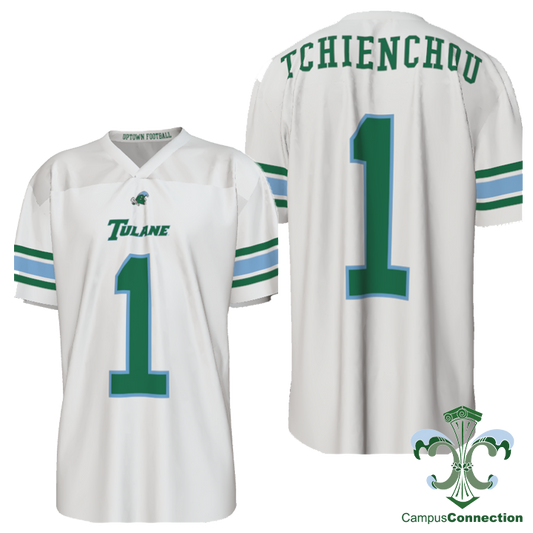 Tulane Football Player NIL Replica Jersey - White