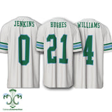 Tulane Player NIL Replica Football Jersey - White