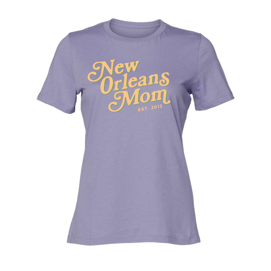 New Orleans Mom Women’s Relaxed Jersey Tee