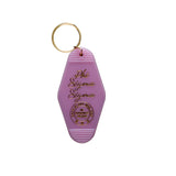 Phi Sigma Sigma Motel Keychain