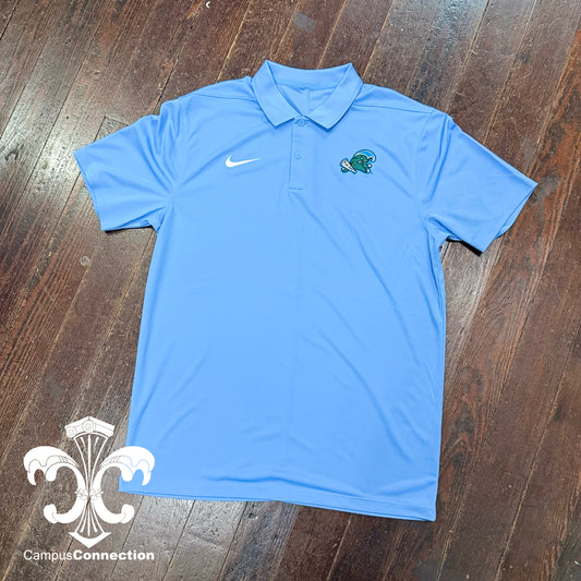 Tulane Nike Victory Solid Polo - Blue