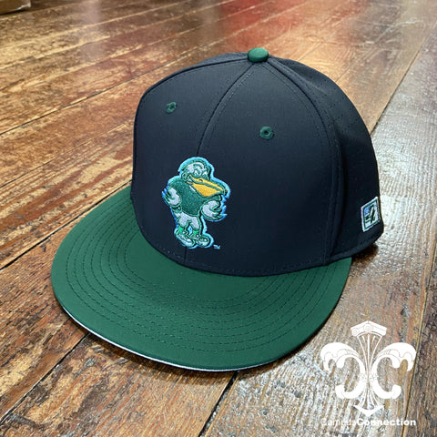 Tulane Baseball Slugger Bird Hat - Black