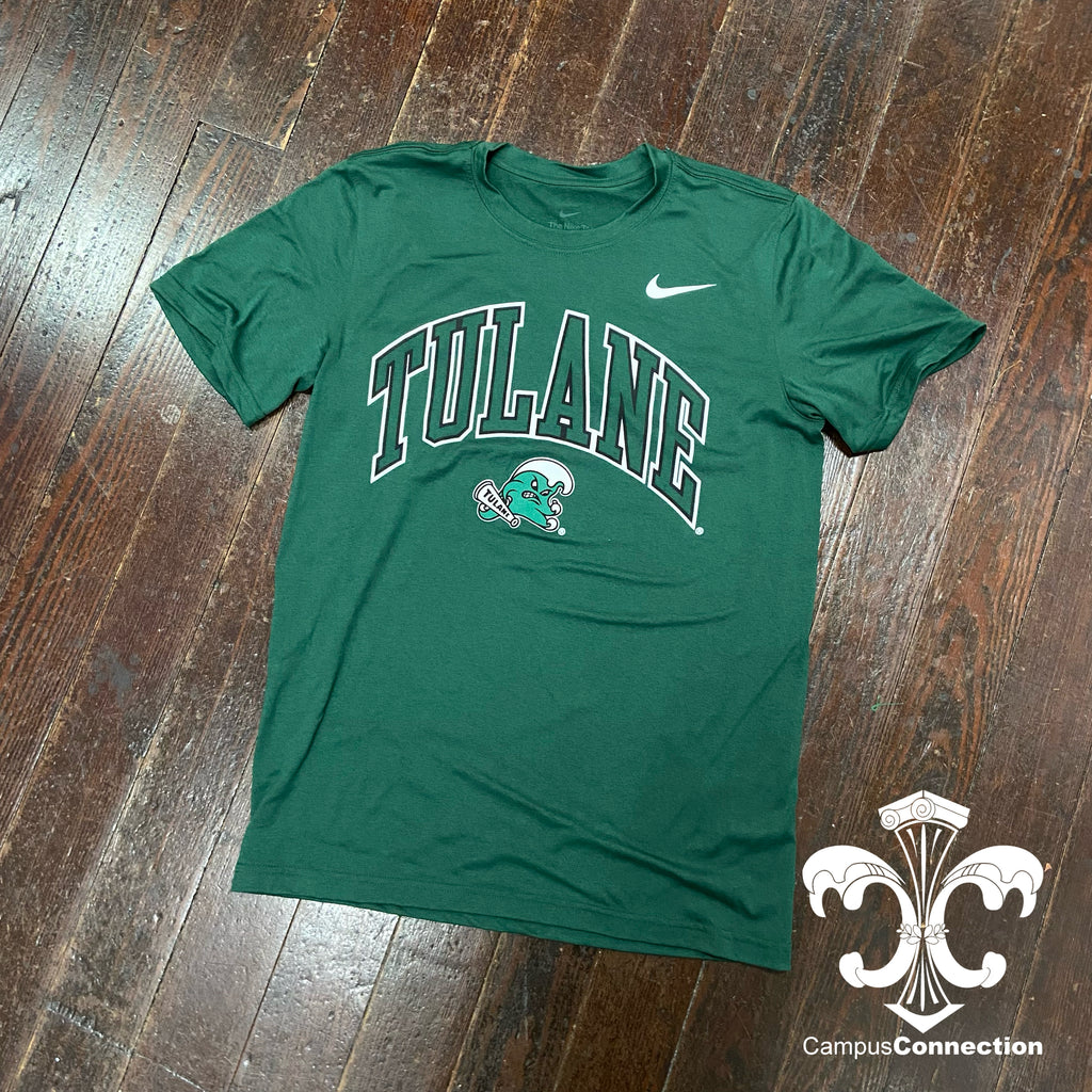 Tulane Nike Angry Wave Legend T-Shirt - Green