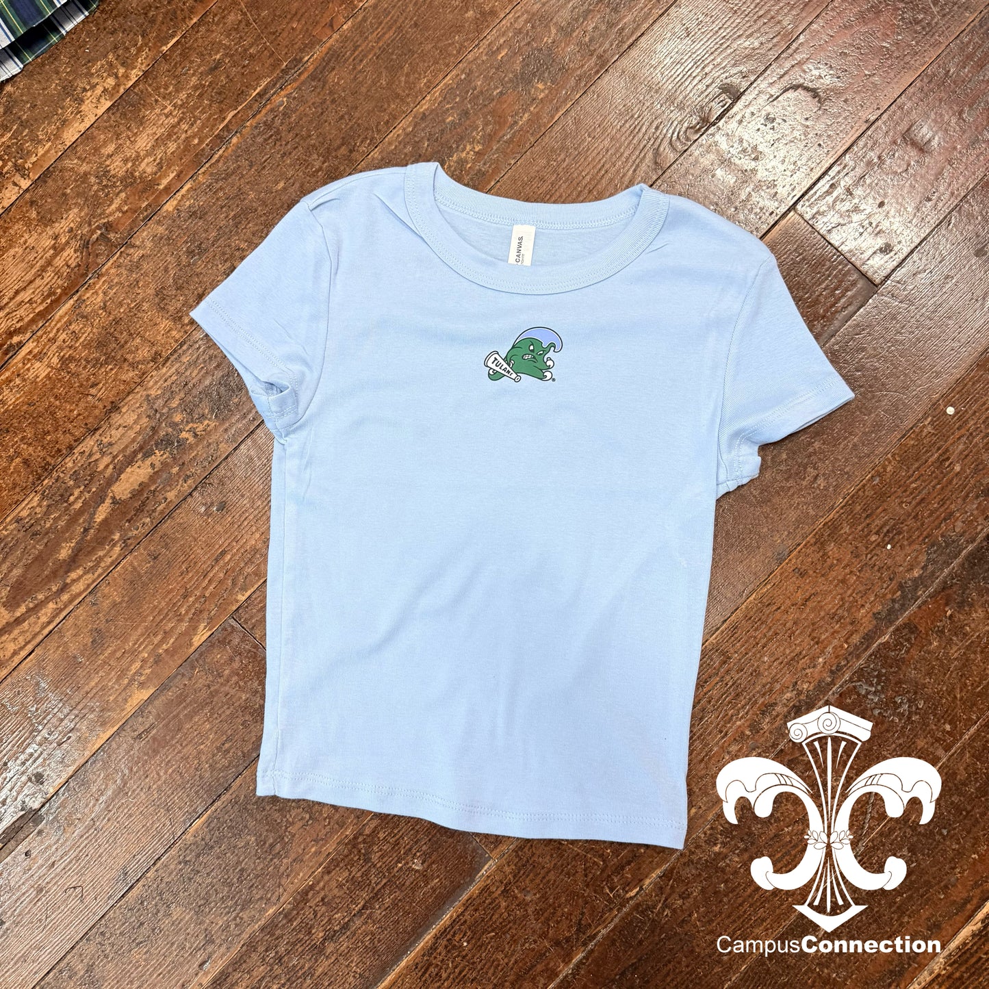 Angry Wave Micro Rib Baby Tee