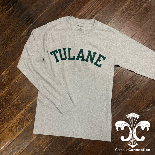 Tulane Long Sleeve T-Shirt - Gray