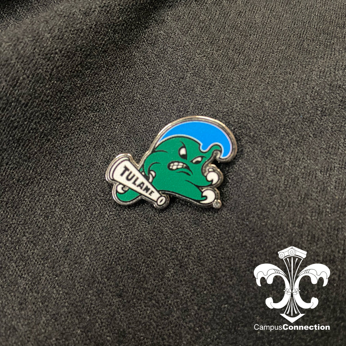 Angry Wave Lapel Pin – Campus Connection