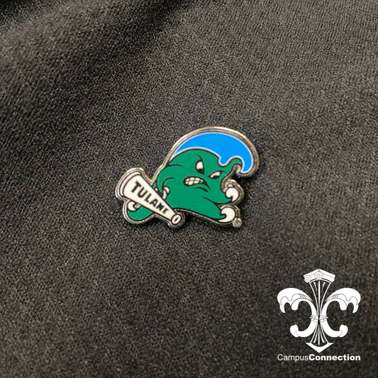 Angry Wave Lapel Pin