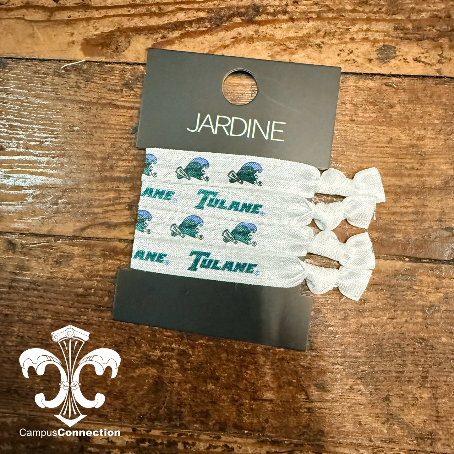 Tulane Hair Ties (4-pack)