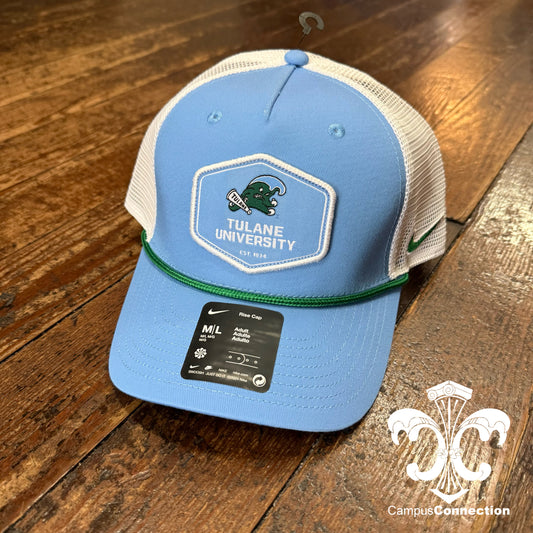 Tulane Nike Rise Rope Hat