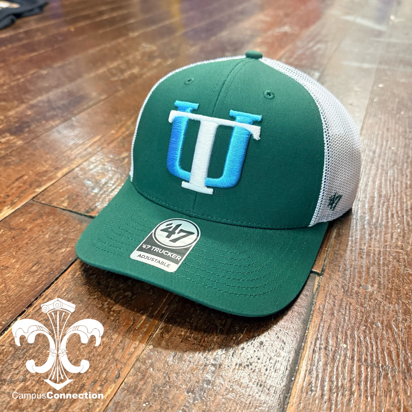 Tulane Interlocking TU Trucker Hat
