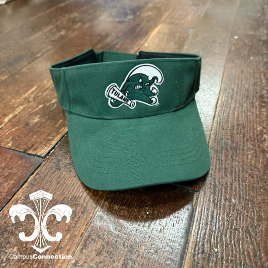 Tulane Angry Wave Visor