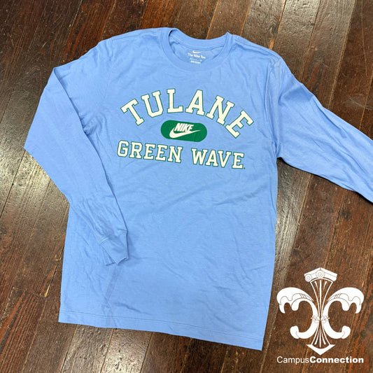 Tulane Green Wave Nike Pill Long Sleeve Shirt