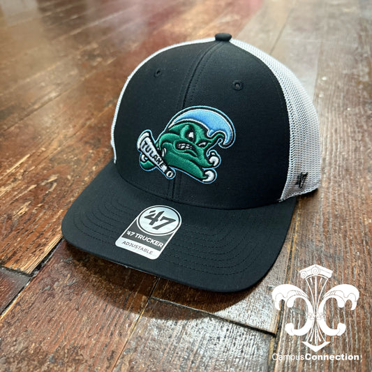 Angry Wave Trucker Hat - Black