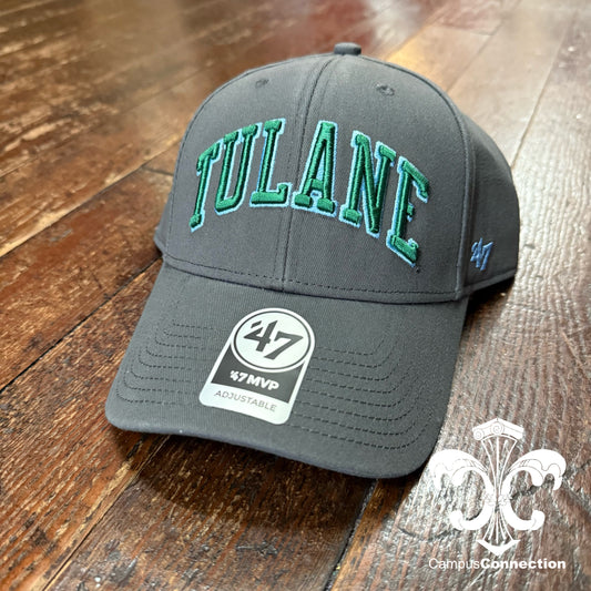 Tulane MVP Hat - Charcoal