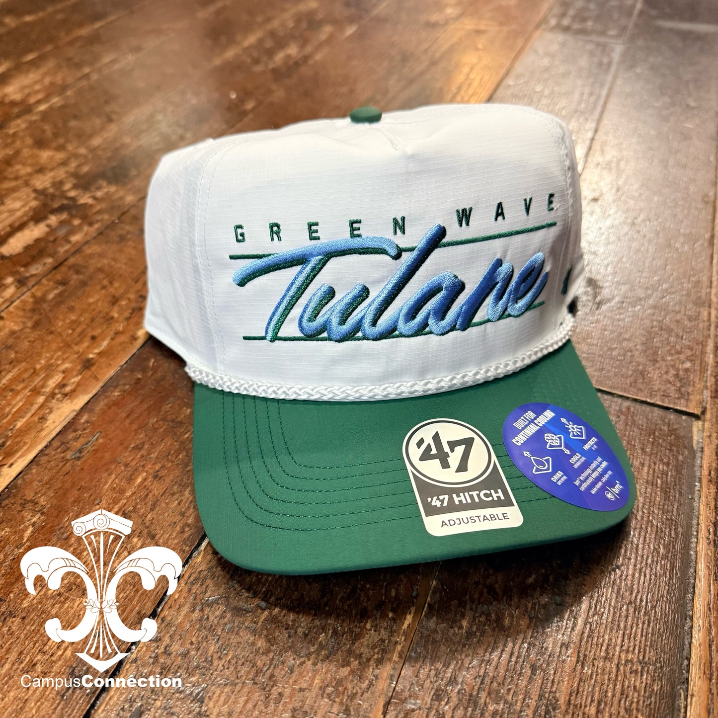Tulane Condor Hitch Rope Hat