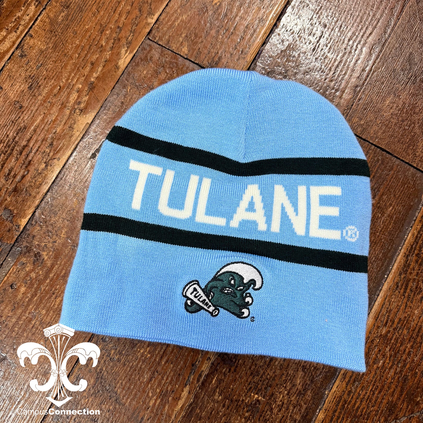 Tulane Knit Beanie Cap
