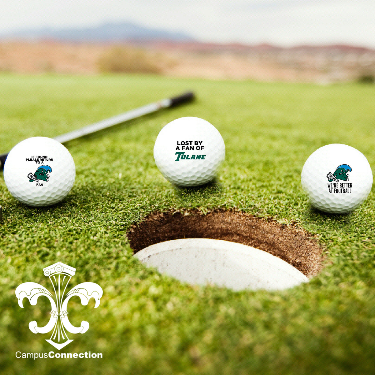 Tulane Golf Balls