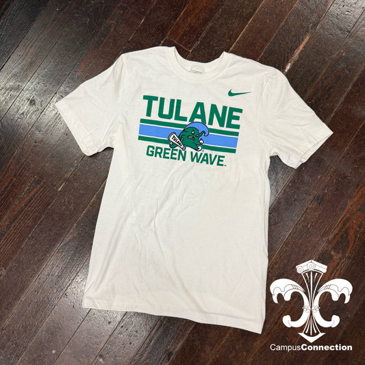 Tulane Angry Wave DNA Bar Nike Short Sleeve Shirt