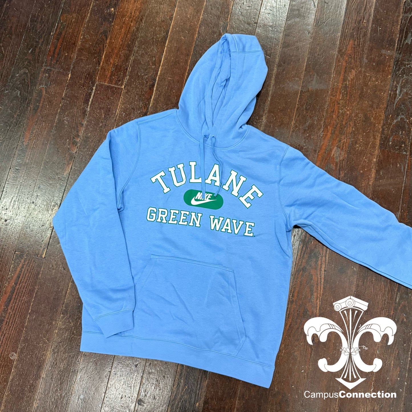 Tulane Nike Pill Hooded Sweatshirt
