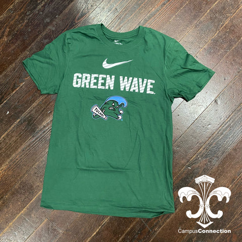 Tulane Nike Angry Wave Core Cotton Tee