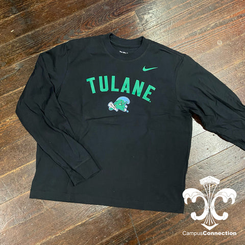 Tulane Nike Long Sleeve Boxy Tee