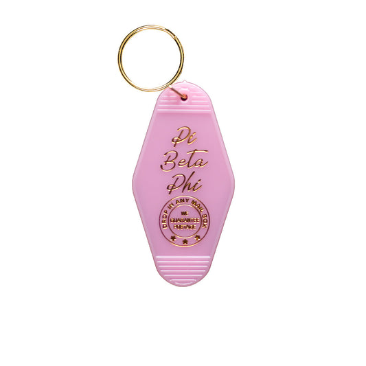 Pi Beta Phi Motel Keychain