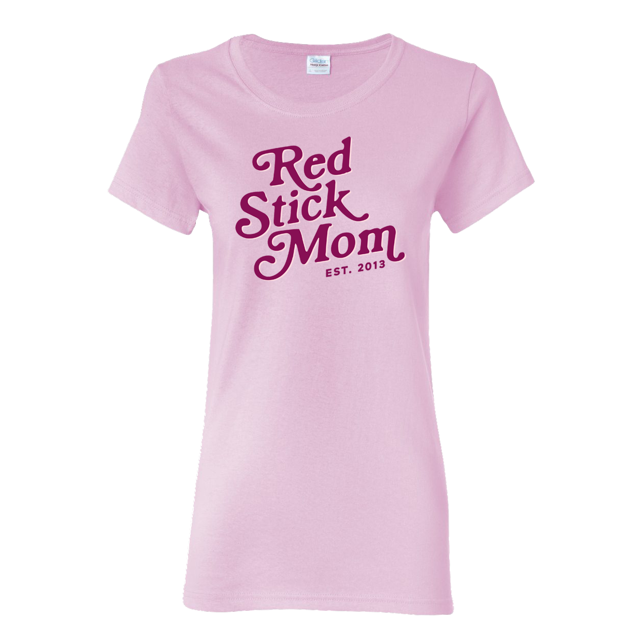 Red Stick Mom Women's Cotton T-Shirt