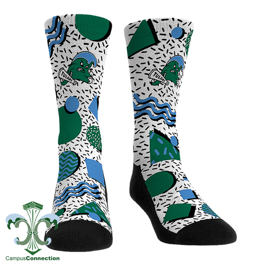 Tulane Saved by the Ball Socks