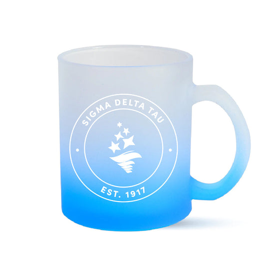 Sigma Delta Tau Mug - Ombre Glass