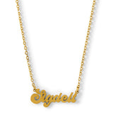 Sigma Delta Tau Retro Design Necklace