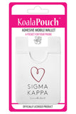 Sigma Kappa Koala Pouch - Logo Design - Phone Wallet