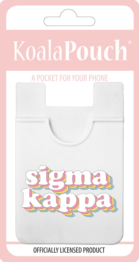 Sigma Kappa Retro Koala Pouch