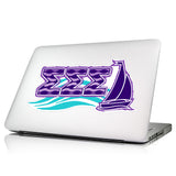 Sigma Sigma Sigma <br>11.75 x 4 Laptop Skin/Wall Decal