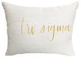 Sigma Sigma Sigma Throw Pillow