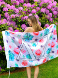 Gamma Phi Beta Succulent Flag