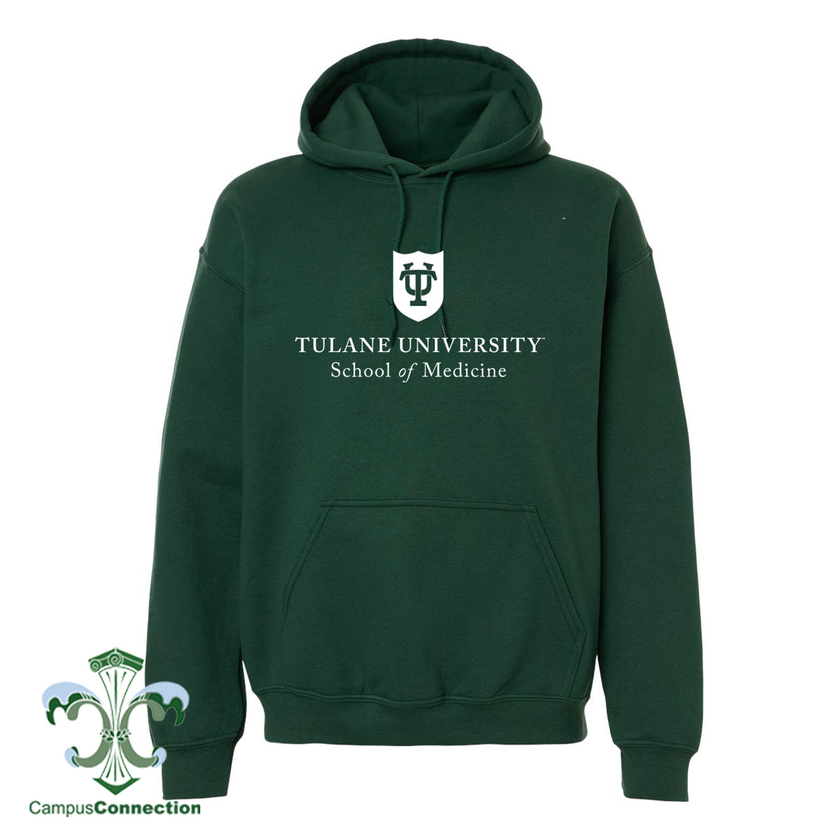 Tulane School of Medicine Hooded Sweatshirt