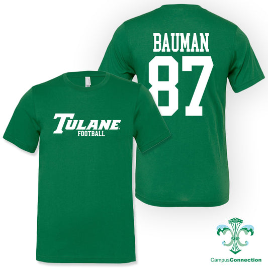 Tulane Football NIL Player T-Shirt