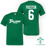 Tulane Football NIL Player T-Shirt