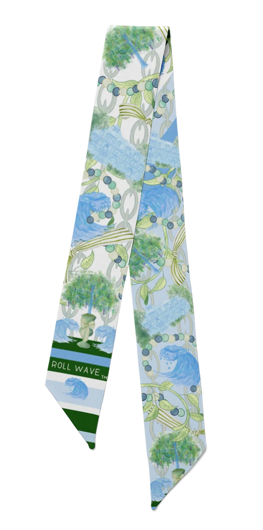 Tulane Gameday Heirloom Scarflette
