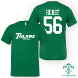 Tulane Football NIL Player T-Shirt