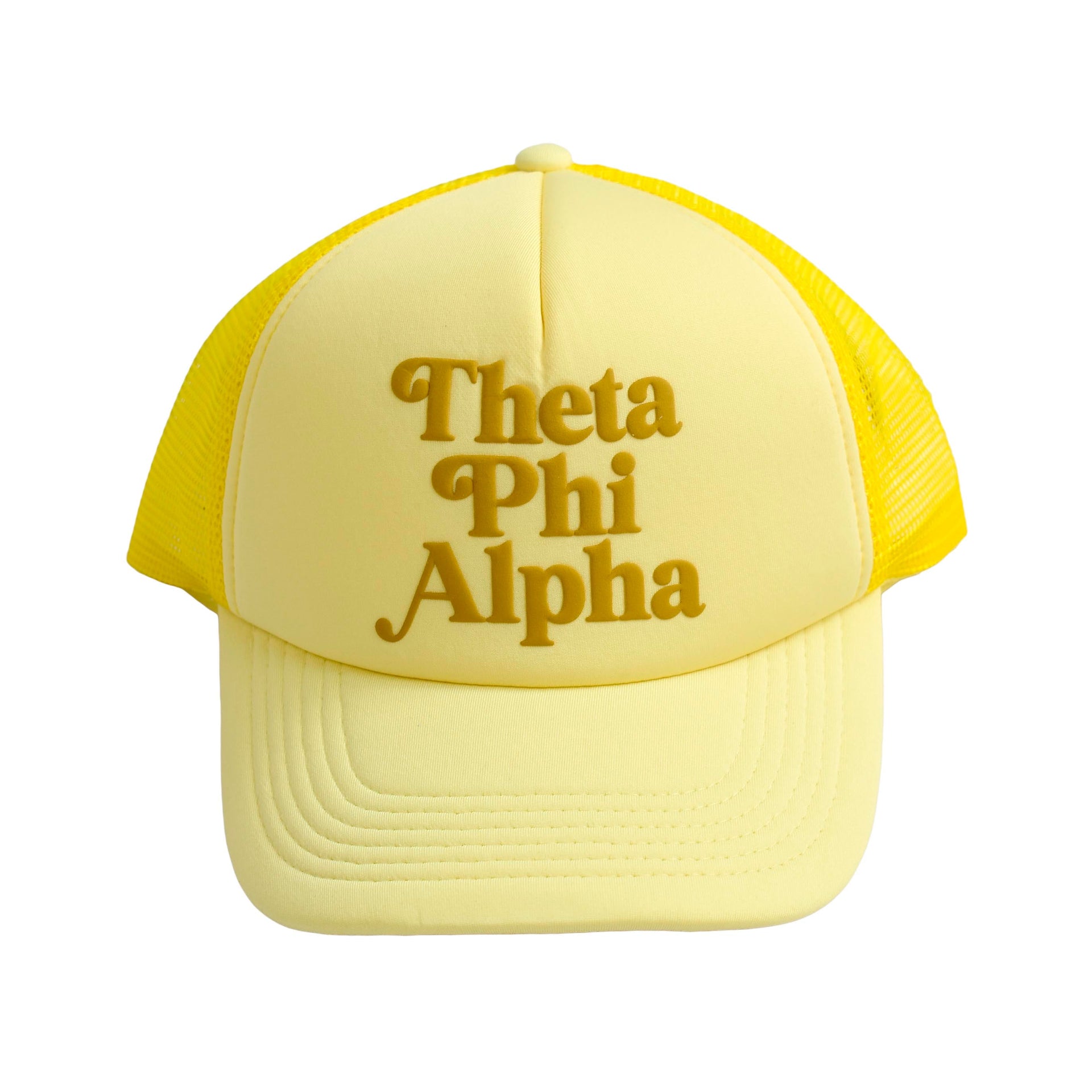 Theta Phi Alpha Baseball Cap, Mesh Trucker-Style Hat – Campus