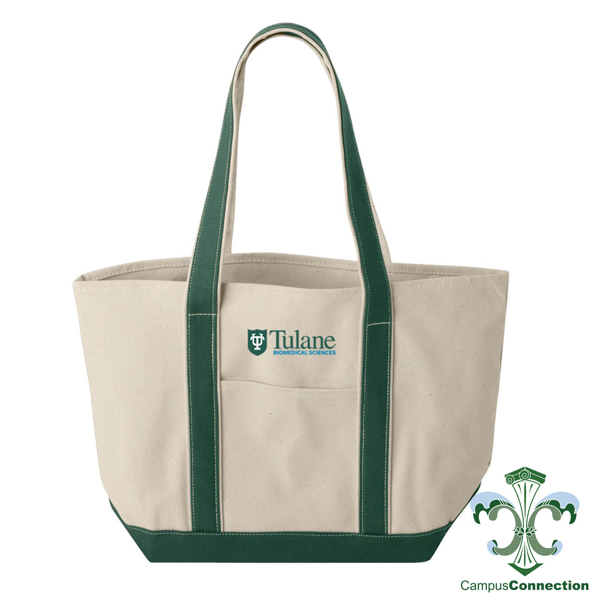 Tulane Biomedical Sciences Canvas Tote Bag
